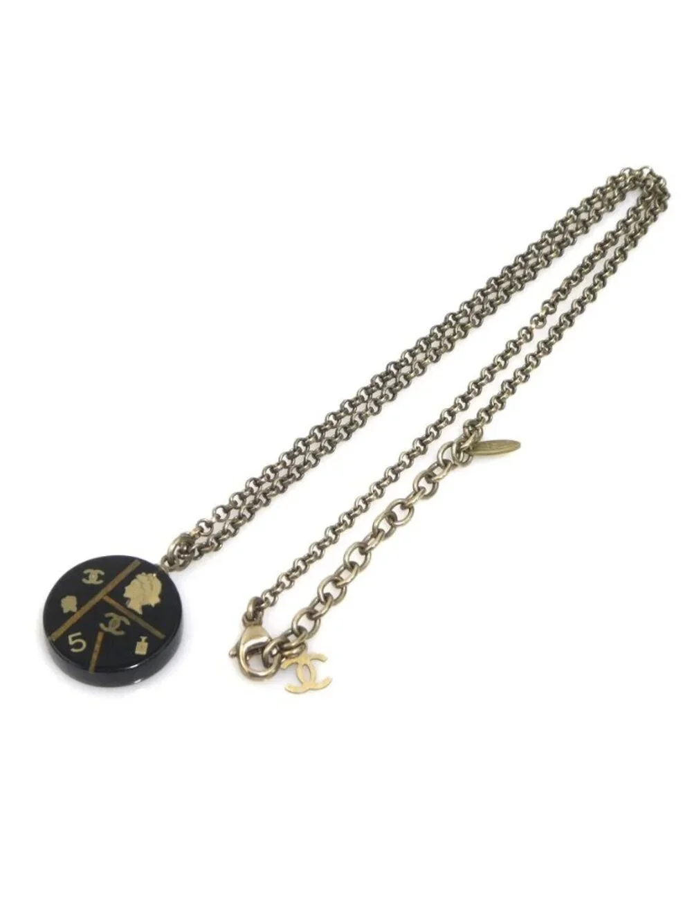 Chanel Necklace CC Logo
